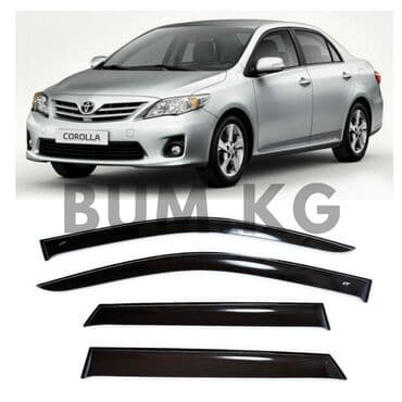 Ветровики на Toyota Corolla Sd 2007 деф.окон "CT" в Бишкеке с at lalafo.kg Ветровики на Toyota Corolla Sd 2007 деф.окон "CT" в Бишкеке с