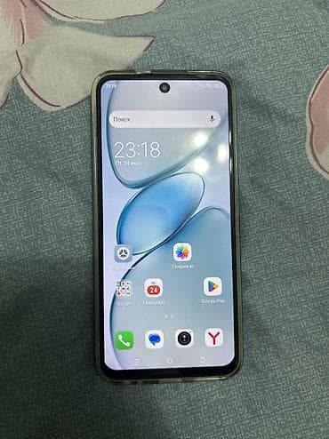 камера 360 на палке: Tecno Spark Go, Б/у, 128 ГБ, цвет - Голубой, 2 SIM — 2