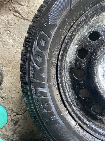 Шины 215 / 65 / R 15, Зимняя шипованная, Б/у, Комплект, Легковые, Япония, Hankook — 3