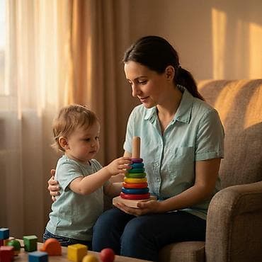 няня для ребенка: Ищем няню для малыша (1 год) на долгосрочную работу. Требования: • — 1