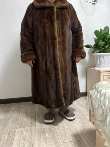 обув ош: Шуба, Норка, Узун модель, Италия, 5XL, 6XL — 5