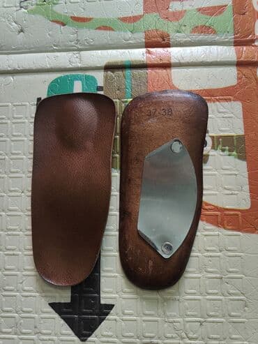 массажная форма: Ортопедические стельки размер 37-38. Кожа — 1