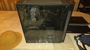 msi thin 15: Игровой/рабочий ПК в корпусе Deepcool с боковой стеклянной панелью — 1