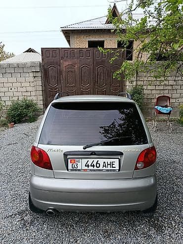 Транспорт: Daewoo Matiz: 2007 г., 0.1 - engine capacity л, Кол менен иштөөчү — 3