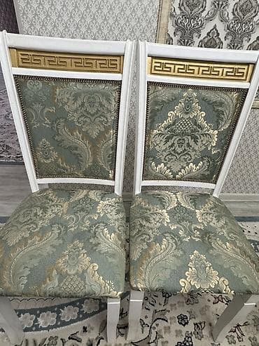 Стол и стул для зала, Новый, Самовывоз, цвет - Белый