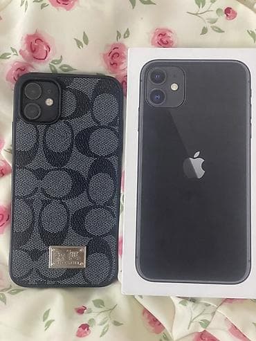 11 мини айфон: IPhone 11, Черный, Коробка — 3