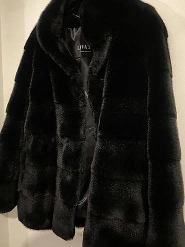 продаю лиса: Шуба оригинал !LIVATO Premium Quality, черная - Бренд: LIVATO — 3