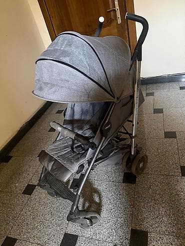 Коляска, Chicco, цвет - Серебристый, Б/у