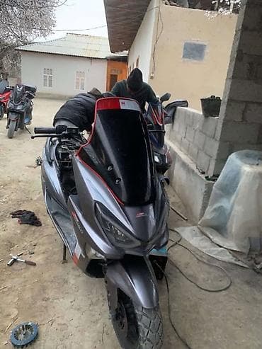 акрапович выхлоп: Макси скутер 
Журбой атат мотор ачыш керек
Калганы идеал — 2