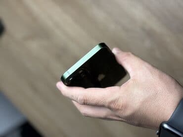 Смарт-часы: IPhone 13, Б/у, 128 ГБ, Зеленый, Чехол, 78 % — 5