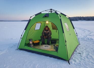 Продаю Зимнию 3х слойную Палатку размер 2.0×2.0 ×1.60 Новая