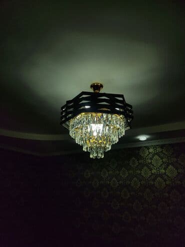 светильники для сада на солнечных батареях: Люстры и потолочные светильники - Классическая хрустальная люстра с — 2