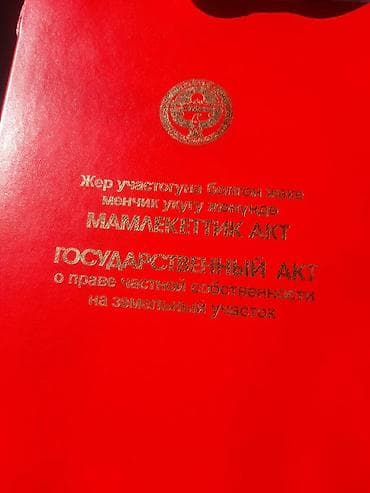 участок боконбаев: 8 соток, Для строительства, Красная книга — 4