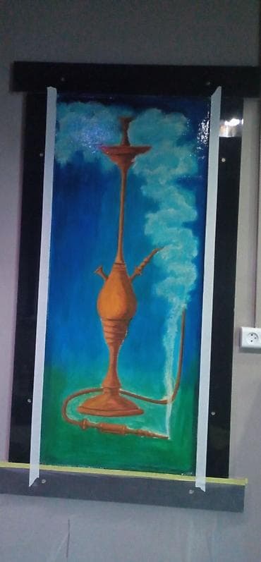 музыкальный инструмент: Гипсовые декоративные фигуры животных - Тигр лежащий на подставке — 8