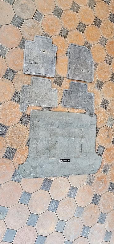 bmw 5: Родные Ворсовые Полики Lexus, цвет - Серый — 1