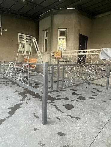 Садовые качели Металл, Со спинкой, Без крыши — 1