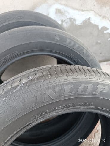 авто шини: R- 18 235/50/18 yokohama 4 штук 235/55/18 dunlop 5 штук 255/45/18 — 9