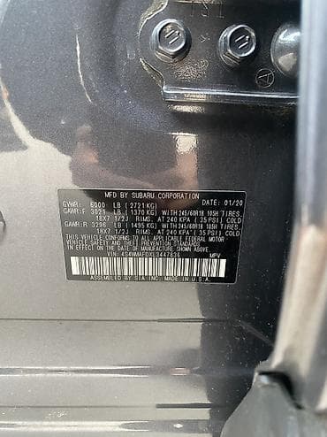 Продажа авто: Subaru Ascent: 2020 г., 2 л, Автомат, Бензин, Кроссовер — 10