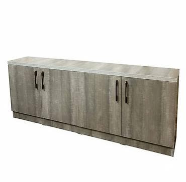 комоды шкафы тумбы: Тумба для вещей и одежды, Без зеркала, цвет - Серый — 1