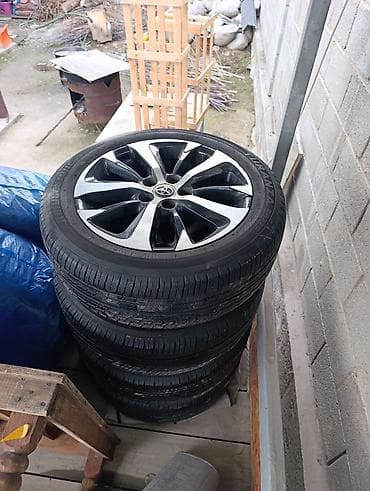 шины для камри: Колеса в сборе 215 / 55 / R 17, Лето, Б/у, Комплект, Легковые, Литые, отверстий - 5 — 5