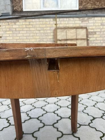 стол трансформер ош: Стол трансформер Другое назначение, Раскладной стол, Длина, см: 100 см, цвет - Коричневый — 3