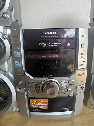 cd: Музыкальный центр Panasonic SA-VK50 с акустикой. В очень хорошем — 6