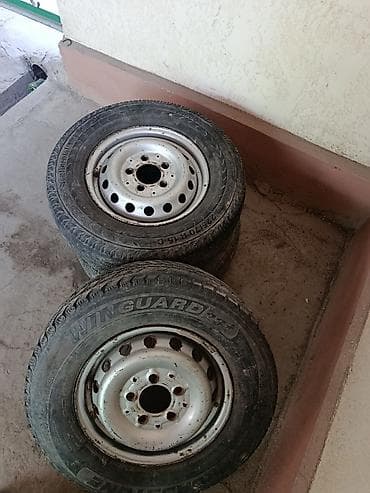 1000 к: Колеса в сборе 235 / 70 / R 15, Зима, Комплект, Легкий коммерческий транспорт (C/LT), Железные — 1