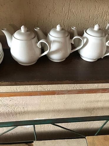 продаю фарфоровый сервиз: Набор белой посуды для сервировки стола - Материал: фарфор/керамика — 4