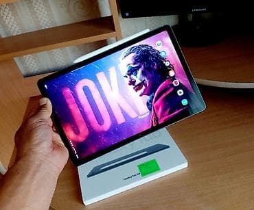 Планшет, Samsung, память 128 ГБ, 12" - 13", 5G, Б/у, Классический цвет - Серый