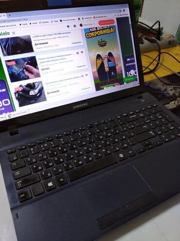 усилитель тока: Ноутбук, Samsung, Intel Celeron, Б/у, Для работы, учебы — 5