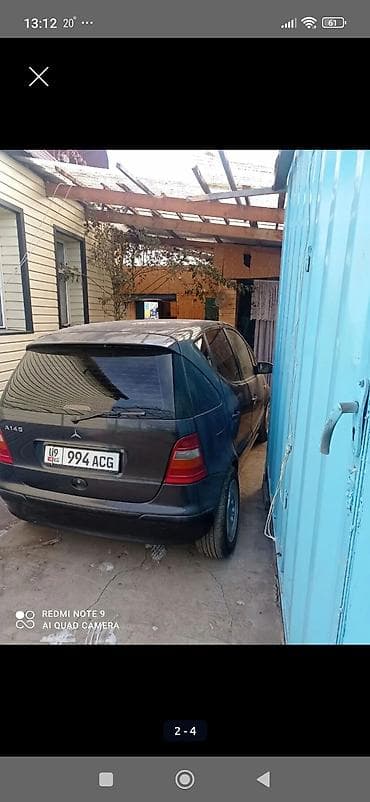 1000 к: Mercedes-Benz A-Class: 2001 г., 1.4 л, Механика, Бензин, Хэтчбэк — 4