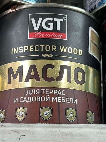Масло для дерева: Масло VGT Premium Inspector Wood предназначено для защиты и — 1