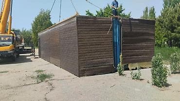 20 тон контейнер у: Продаются два 40-тонных контейнера, объединённые в одно помещение 💰 — 2