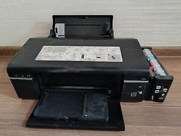Техника и электроника: Продаю принтер Epson L800, включается, работает. Требует замены — 4