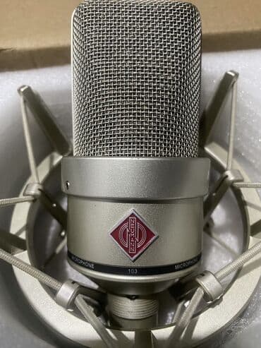 акустические системы marantz колонка сумка: Студийный микрофон NEUMANN 103 реплика Комплект: Микрофон Паук — 1
