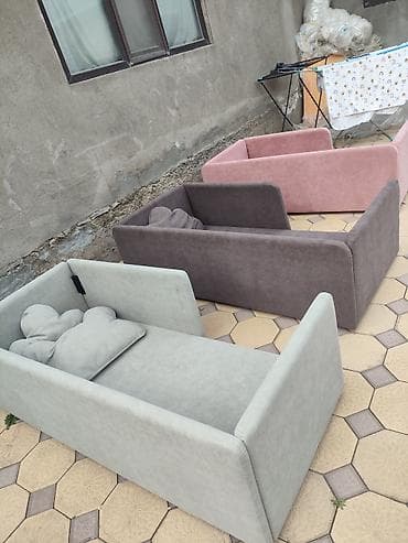 купить полки для цветов: Детская односпальная кровать, Новый, Для девочки, Для мальчика, С матрасом, С бортиком, Бесплатная доставка — 6