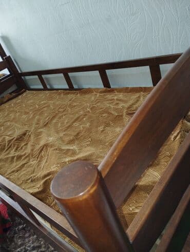 двухъярусная кровать токмок: Кровать с бортиками идеально для детей,не упадут во время сна. Длина 2 — 4