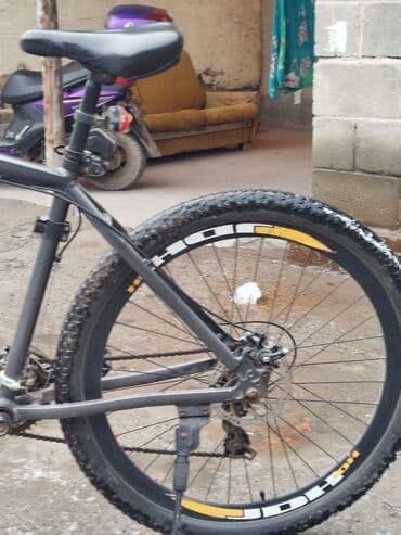 шины 26: Горный велосипед 26" - Рама: хардтейл, алюминий (матовый тёмно‑серый — 3