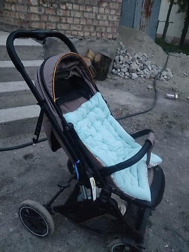 Балдар дүйнөсү: Детская прогулочная коляска с мягким матрасиком-вкладышем — 2