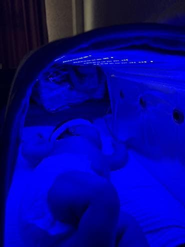 rgb лампа: LED синий световой короб MANJENG — компактная фототерапевтическая — 2