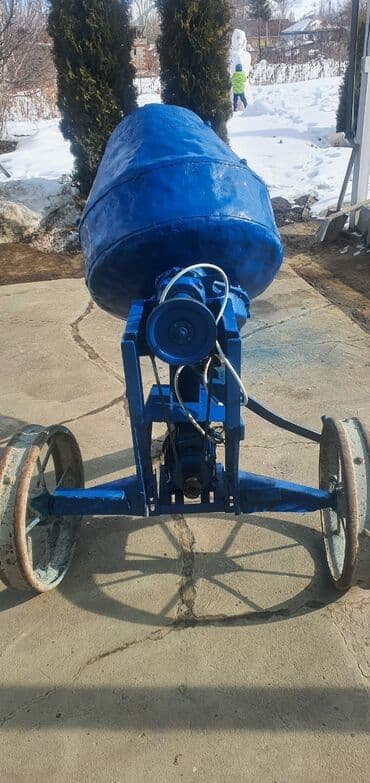 купить газонную траву в бишкеке: Продается бетономешалка 3х фазная СССР. Иссык-куль с.Аксуу — 3