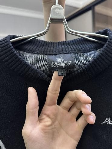 Спорттук костюмдар: Эркектердин свитери, L, Жаңы, түсү - Кара, Өзү алып кетүү — 4