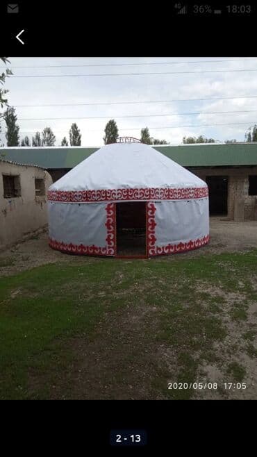 где можно купить палатку для отдыха: Аренда юрты, Каркас Деревянный, 75 баш, Казан, Посуда, С полом — 5