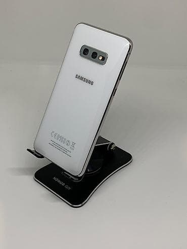 arsenal computers: Samsung Galaxy S10e, Б/у, 128 ГБ, цвет - Белый, 2 SIM — 3