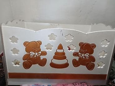 детский двухярисный крлват: Детская модульная кровать с тумбой - Комплект из трех элементов — 3