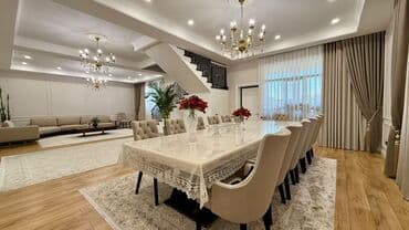 аренда домов токмок: 330 м², 5 комнат, Утепленный, Теплый пол, Бронированные двери — 2