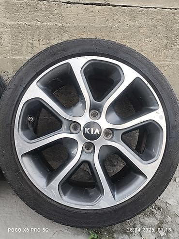 Шины и диски: Колеса в сборе 195 / 45 / R 16, Лето, Б/у, Комплект, Легковые, Литые, отверстий - 4 — 2