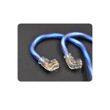 сменный провод для наушников: Кабель KZ 90-10 2 pin 0.75 mm (QDC) для апгрейда наушников Кабель — 3