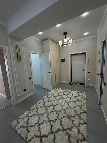каракол квартиры на продажу: 3 комнаты, 90 м², Элитка, 12 этаж, Дизайнерский ремонт — 3