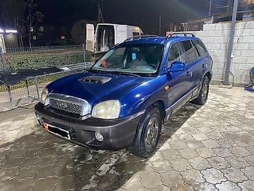 hyundai автомобиль: Hyundai Santa Fe: 2002 г., 2 л, Механика, Бензин, Кроссовер — 1